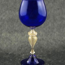 Calice blu cristallo