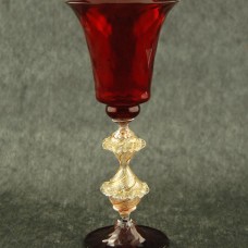 Polished red goblet